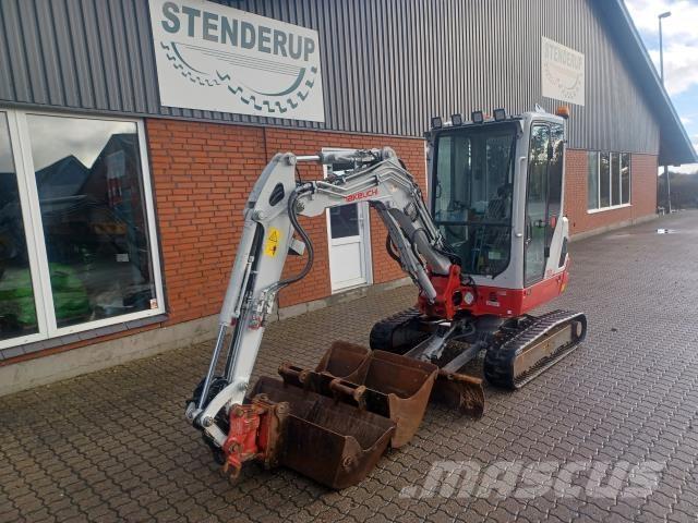 Takeuchi TB225 Mini Escavadoras <7t