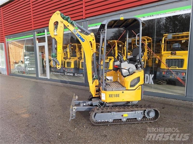 XCMG XE18E Mini Escavadoras <7t