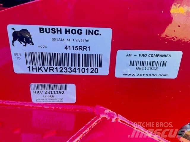 Bush Hog 4115 Cortadores, moinhos e desenroladores de fardos