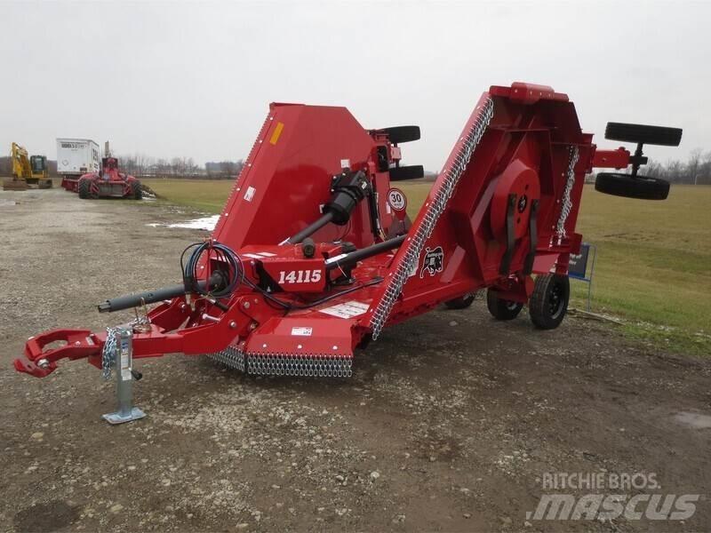 Bush Hog 4115 Cortadores, moinhos e desenroladores de fardos