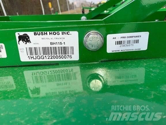Bush Hog BH115 Cortadores, moinhos e desenroladores de fardos