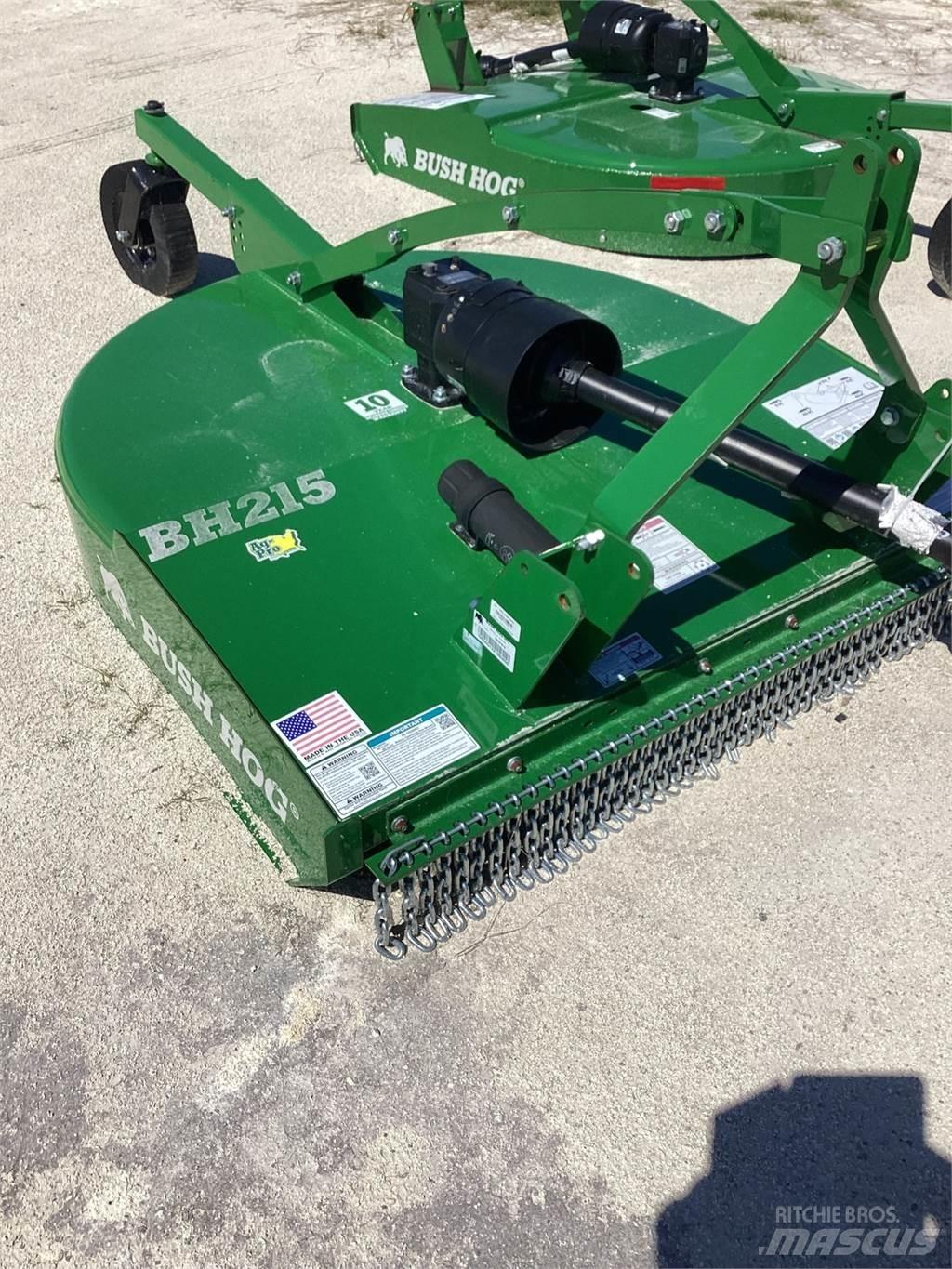 Bush Hog BH215 Cortadores, moinhos e desenroladores de fardos