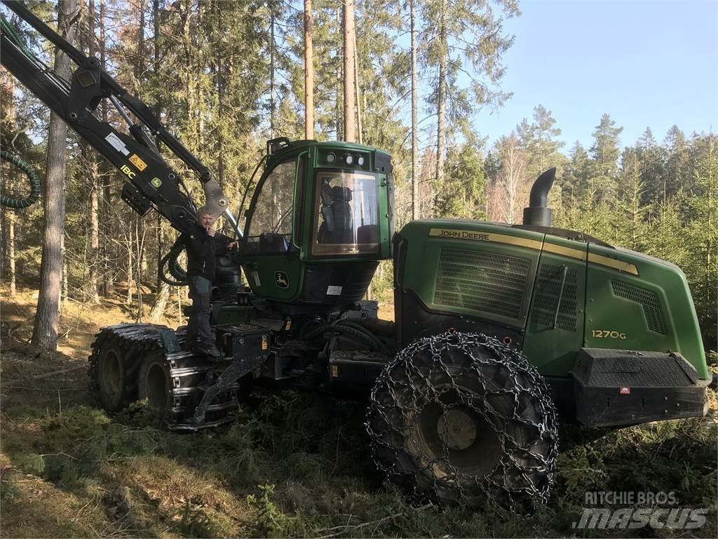 John Deere 1270G Processadores florestais