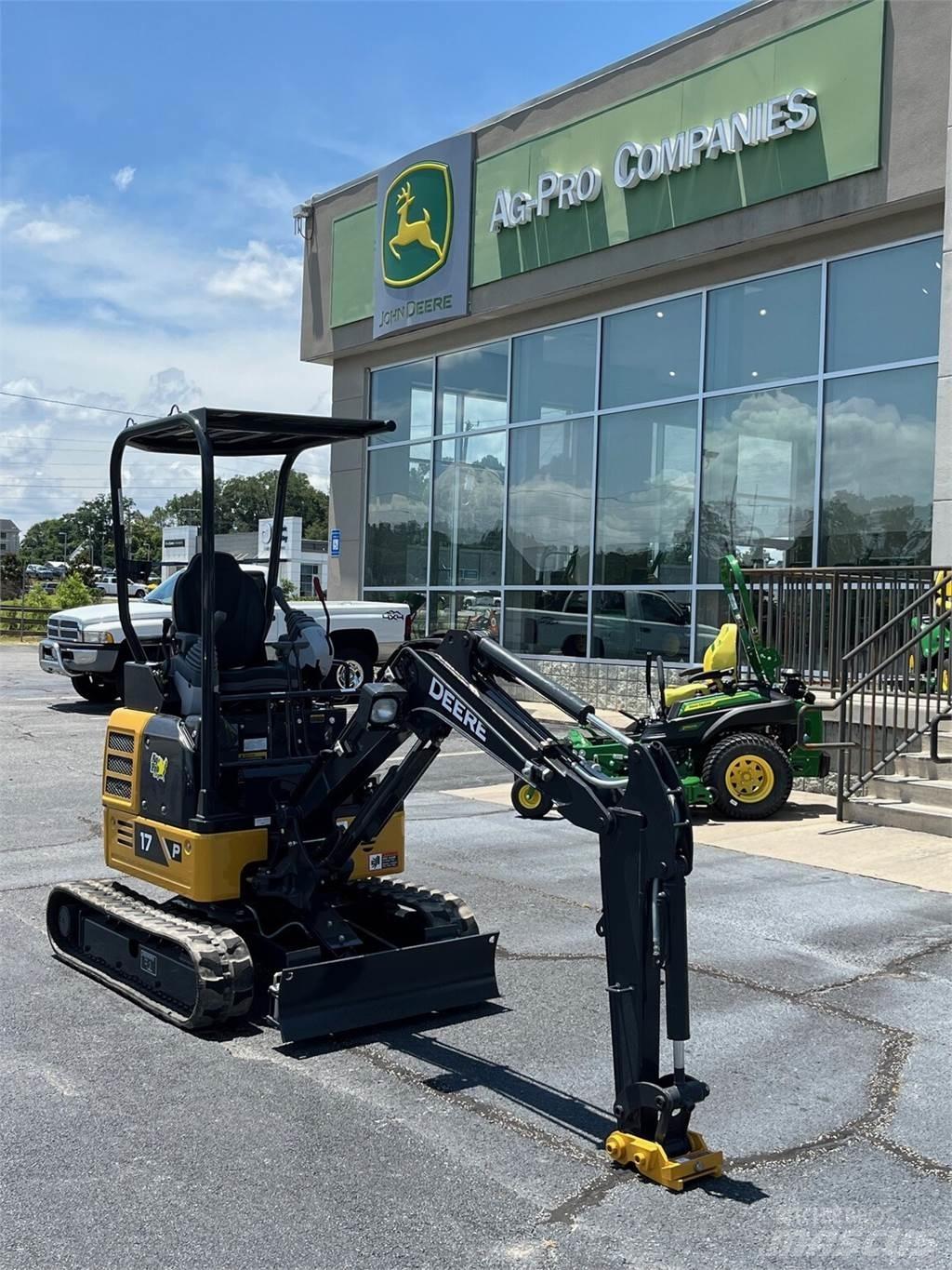 John Deere 17 P Mini Escavadoras <7t