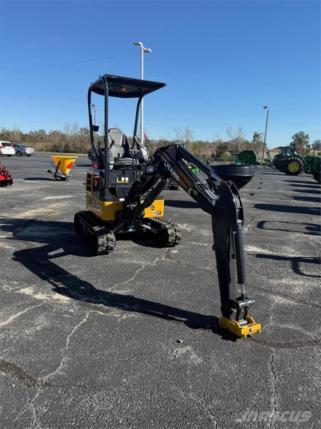 John Deere 17 P Mini Escavadoras <7t