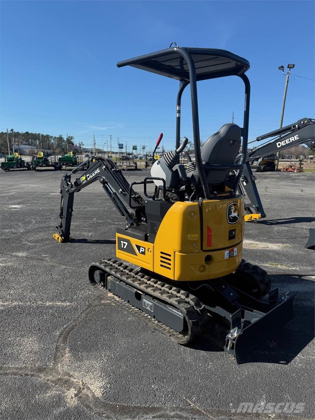 John Deere 17 P Mini Escavadoras <7t