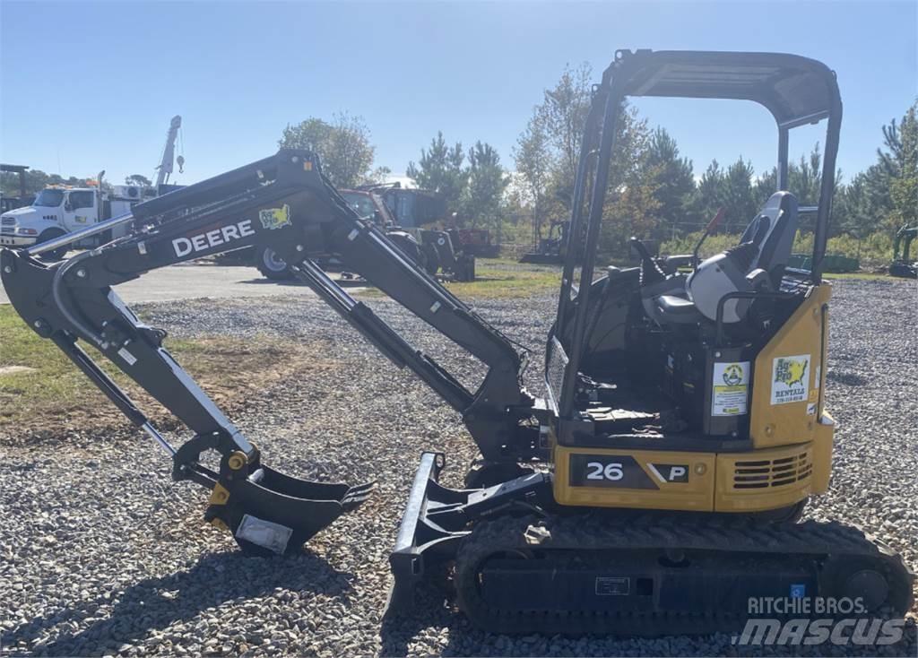 John Deere 26 P Mini Escavadoras <7t