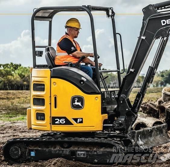 John Deere 26 P Mini Escavadoras <7t