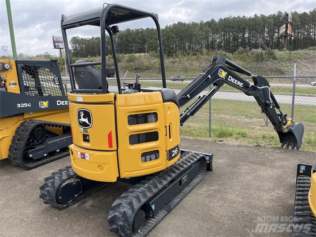 John Deere 26 P Mini Escavadoras <7t