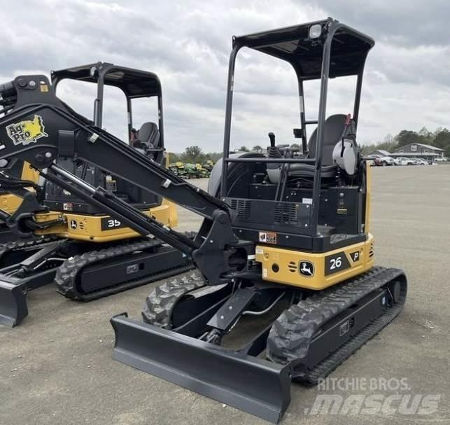 John Deere 26 P Mini Escavadoras <7t