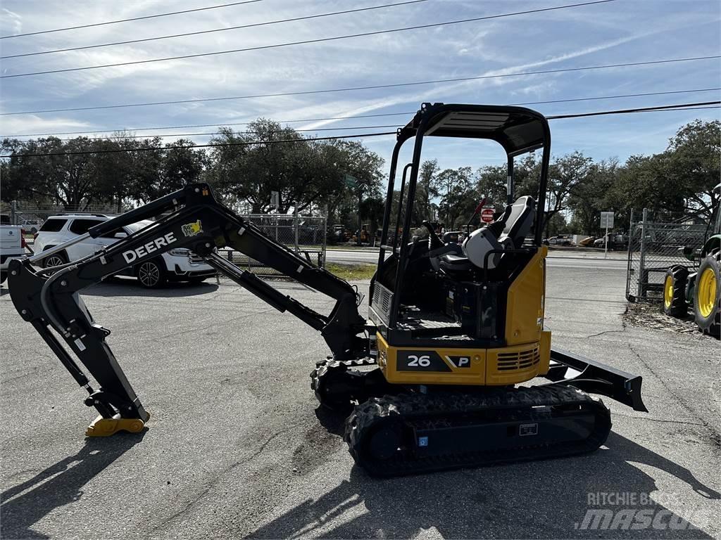 John Deere 26 P Mini Escavadoras <7t