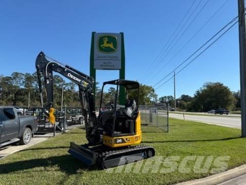 John Deere 26 P Mini Escavadoras <7t
