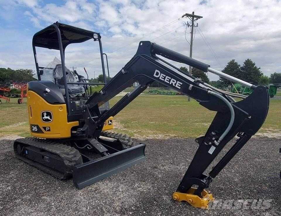 John Deere 26 P Mini Escavadoras <7t