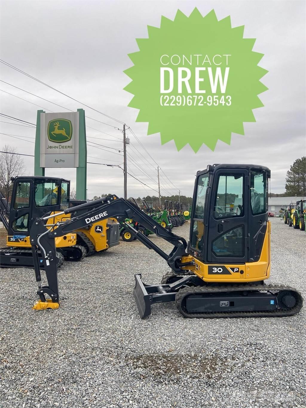 John Deere 30 P Mini Escavadoras <7t