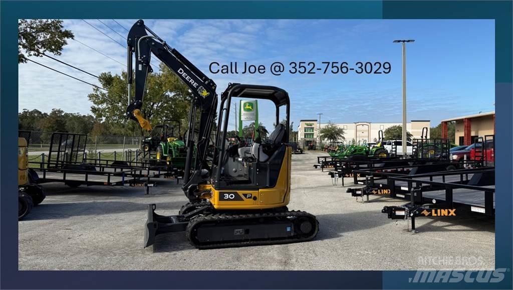John Deere 30 P Mini Escavadoras <7t