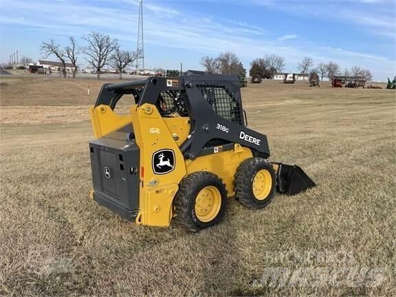 John Deere 318G Carregadoras de direcção deslizante