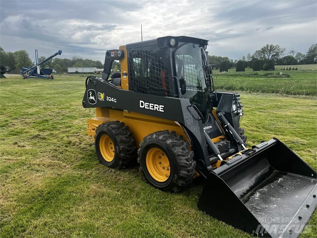 John Deere 324G Carregadoras de direcção deslizante