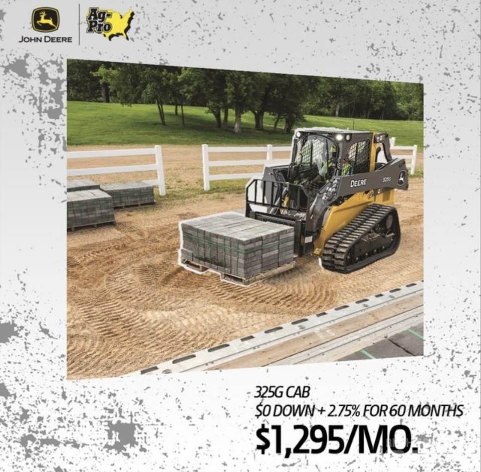 John Deere 325G Mini carregadoras