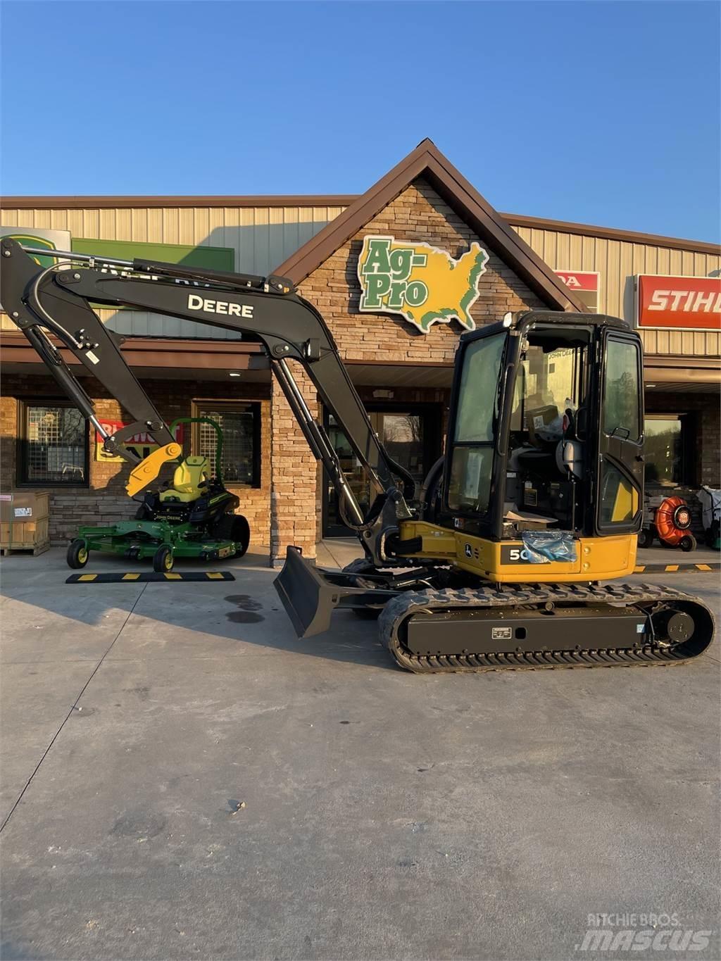 John Deere 50 P Mini Escavadoras <7t