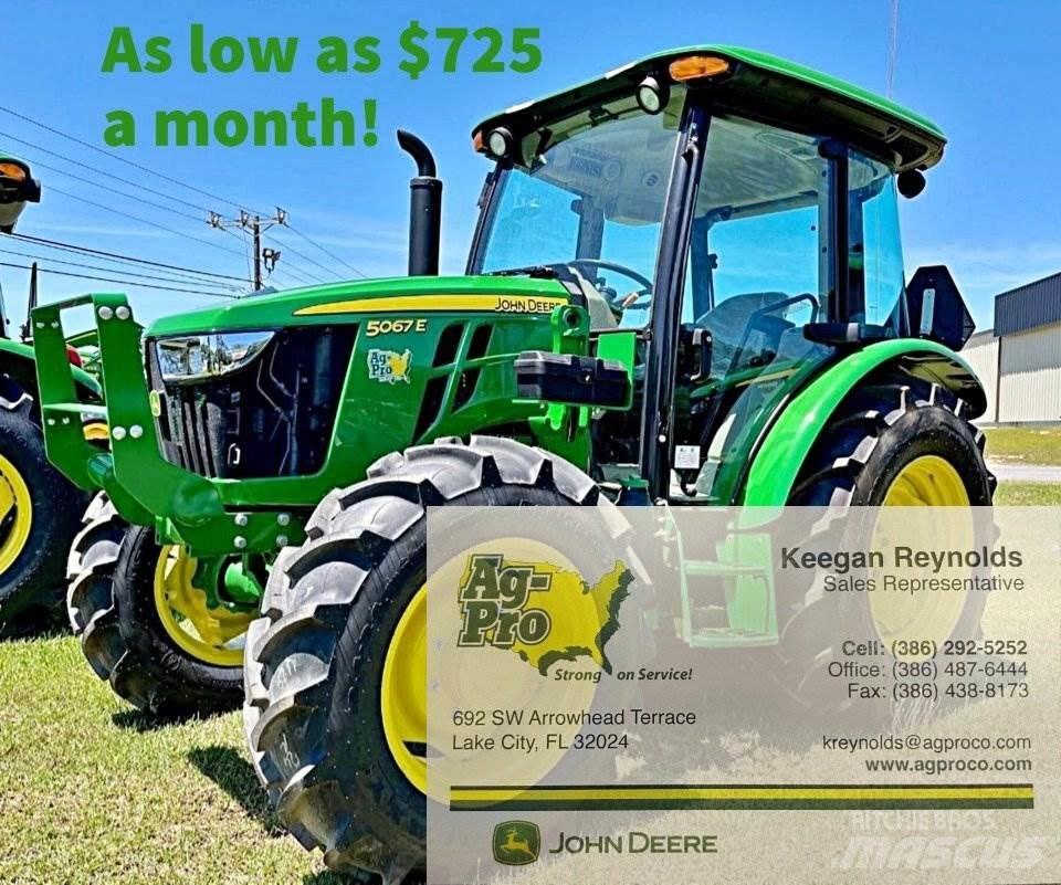 John Deere 5067E Tratores Agrícolas usados