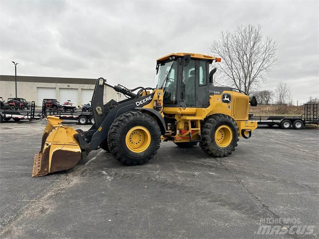 John Deere 524L Pás carregadoras de rodas