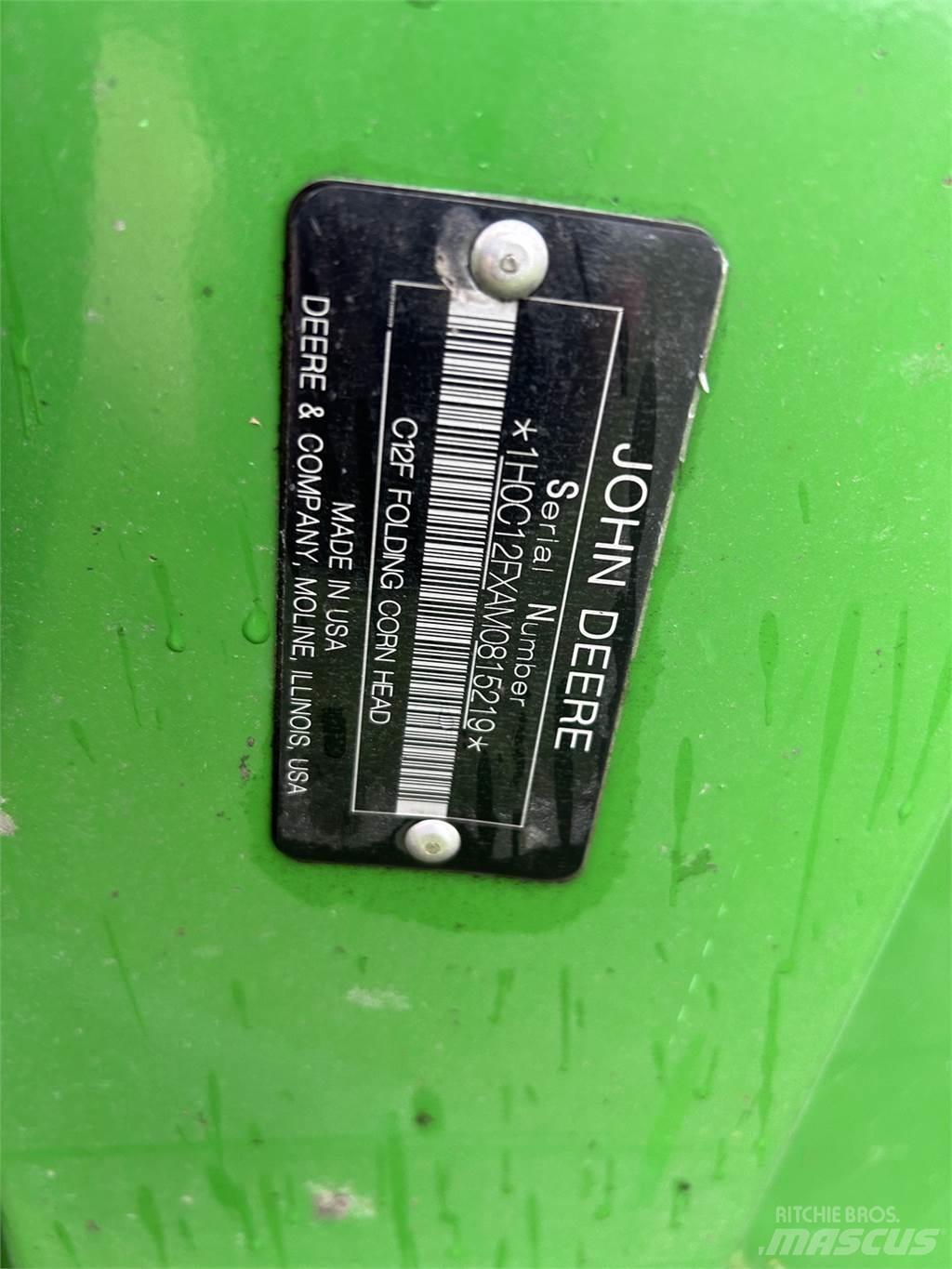 John Deere C12F Acessórios de ceifeiras debulhadoras