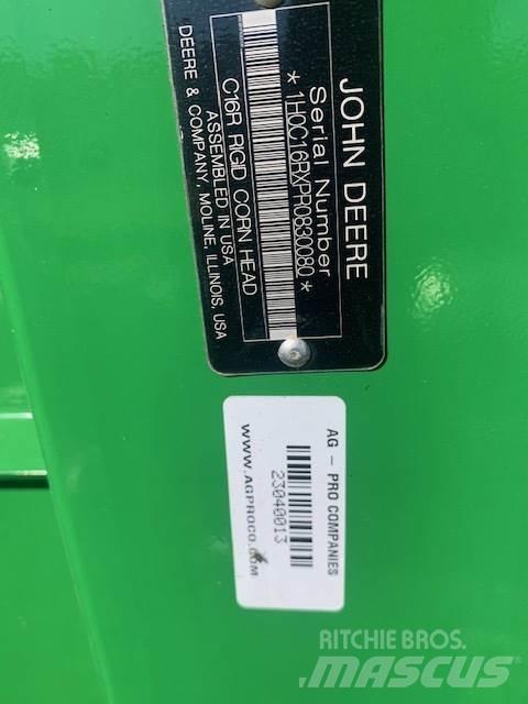 John Deere C16R Acessórios de ceifeiras debulhadoras