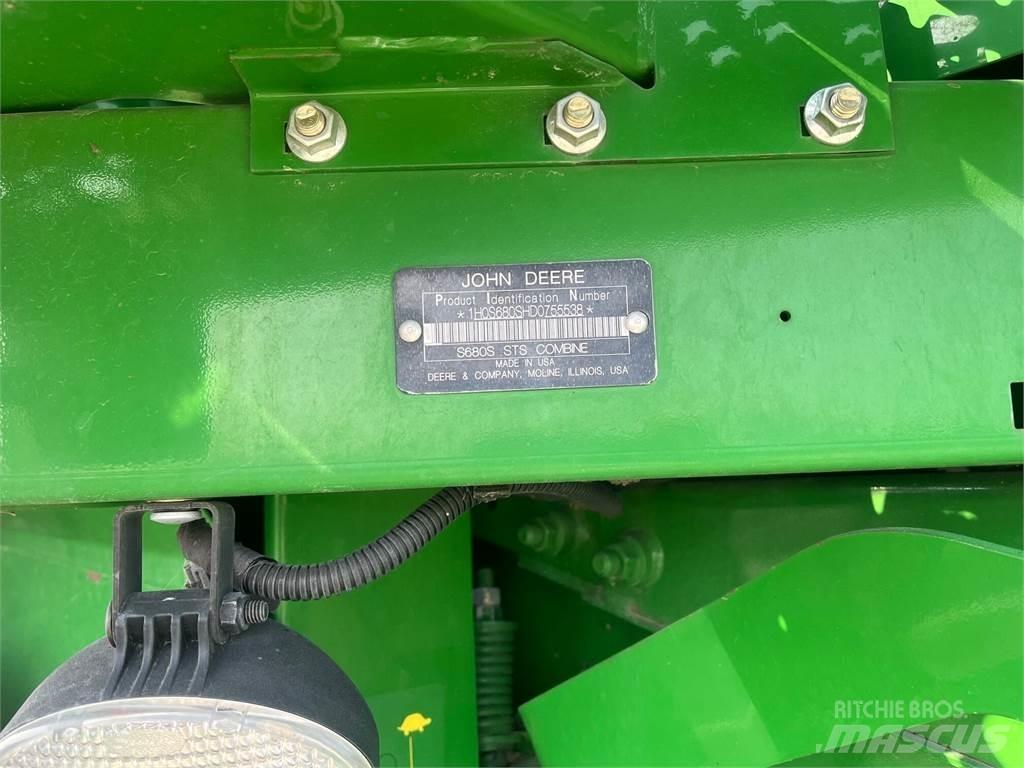 John Deere S680 Ceifeiras debulhadoras