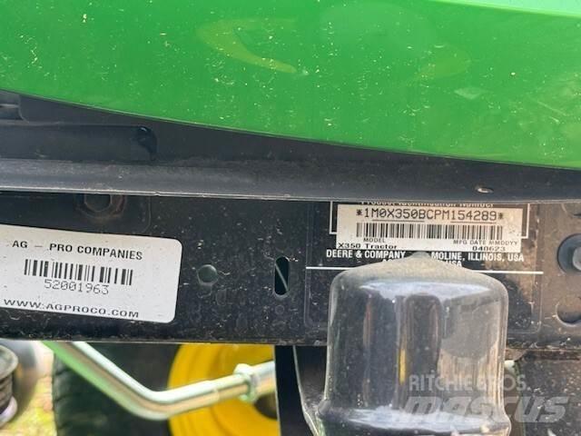 John Deere X350 Tractores compactos