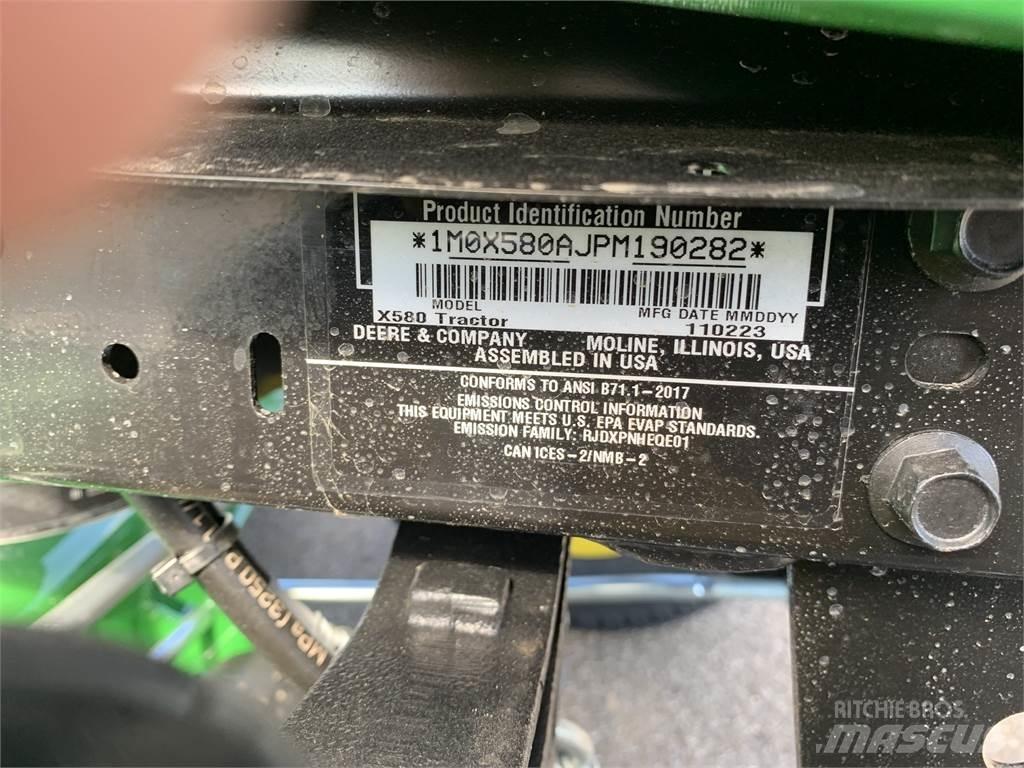 John Deere X580 Tractores compactos