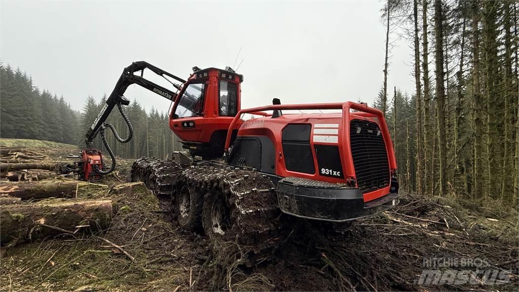 Komatsu 931XC Processadores florestais