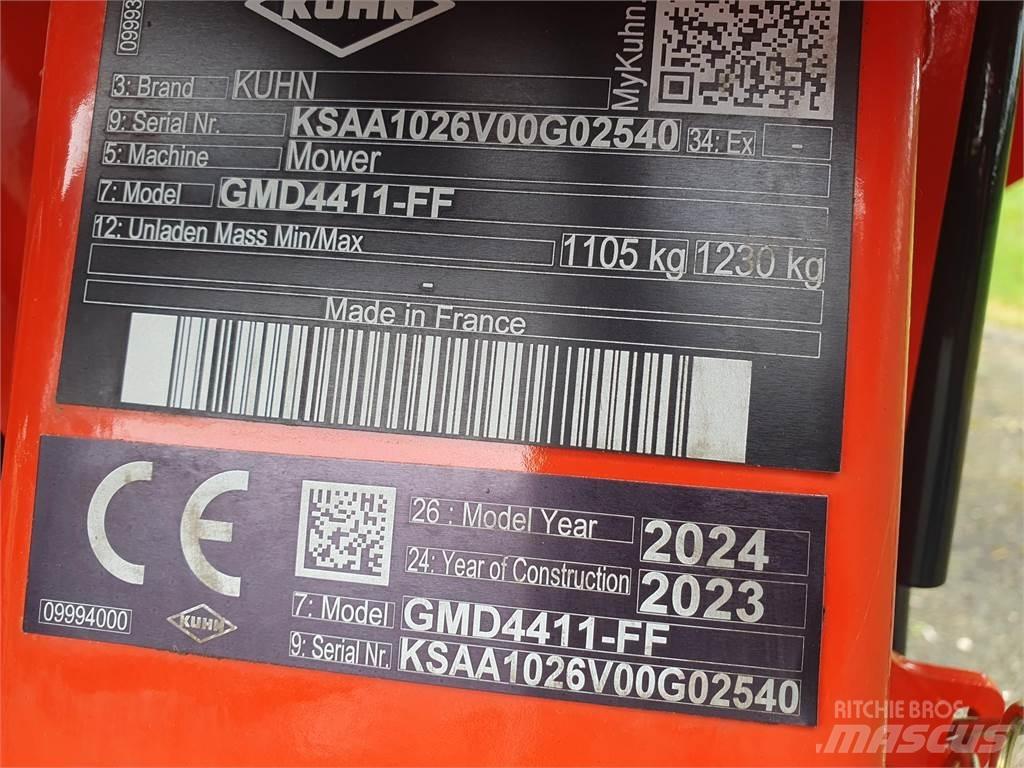Kuhn GMD 4411 Gadanheiras-Condicionadoras