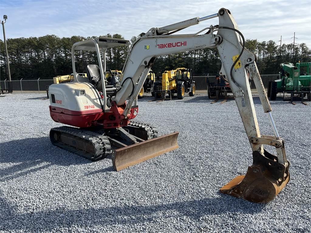 Takeuchi TB240 Escavadoras de rastos