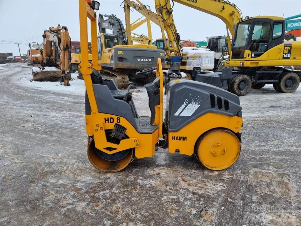 Hamm HD8CW Cilindros Compactadores tandem