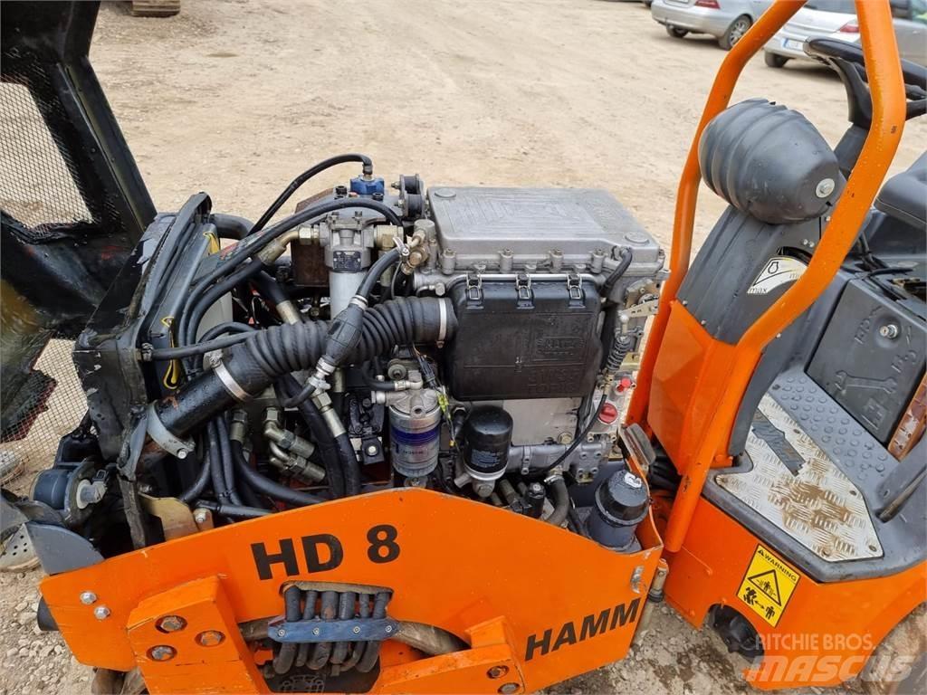 Hamm HD8VV Cilindros Compactadores tandem