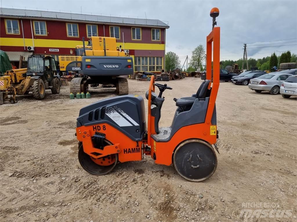 Hamm HD8VV Cilindros Compactadores tandem