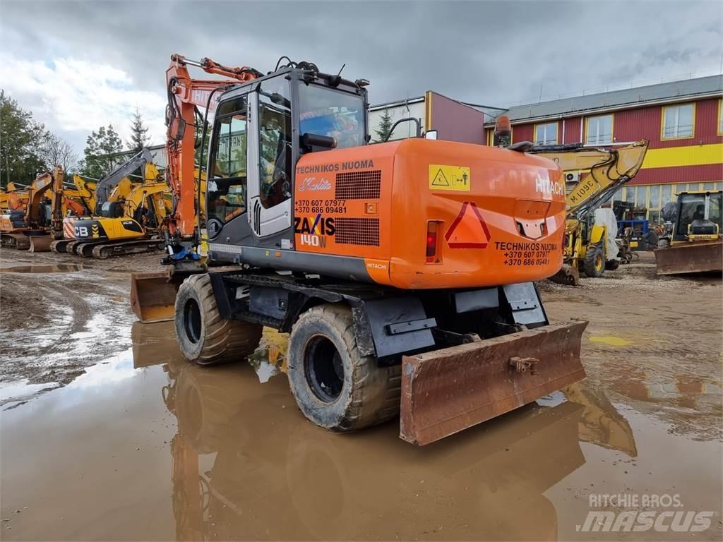 Hitachi ZX140W-3 Escavadoras de rodas