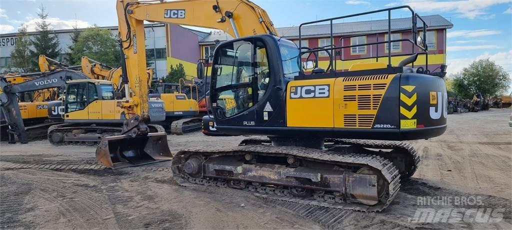 JCB JS220LC Plus + Escavadoras de rastos