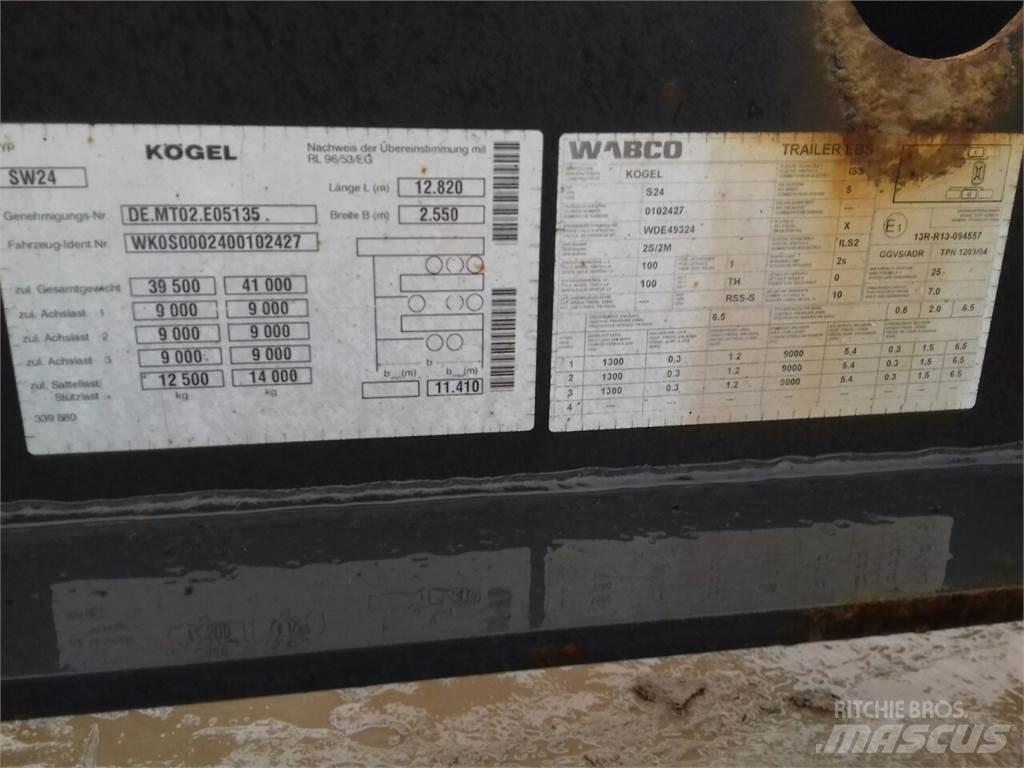 Kita SW24 Semi Reboques Porta Contentores