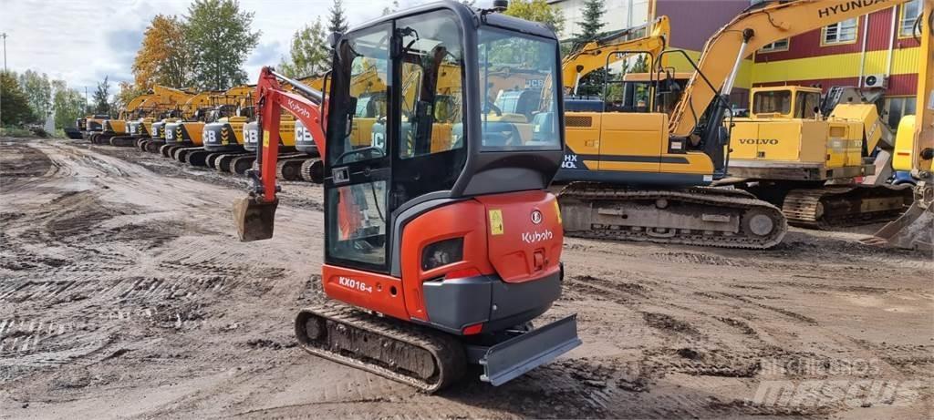 Kubota KX 016-4 Mini Escavadoras <7t