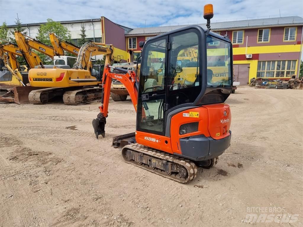 Kubota KX 018-4 Mini Escavadoras <7t