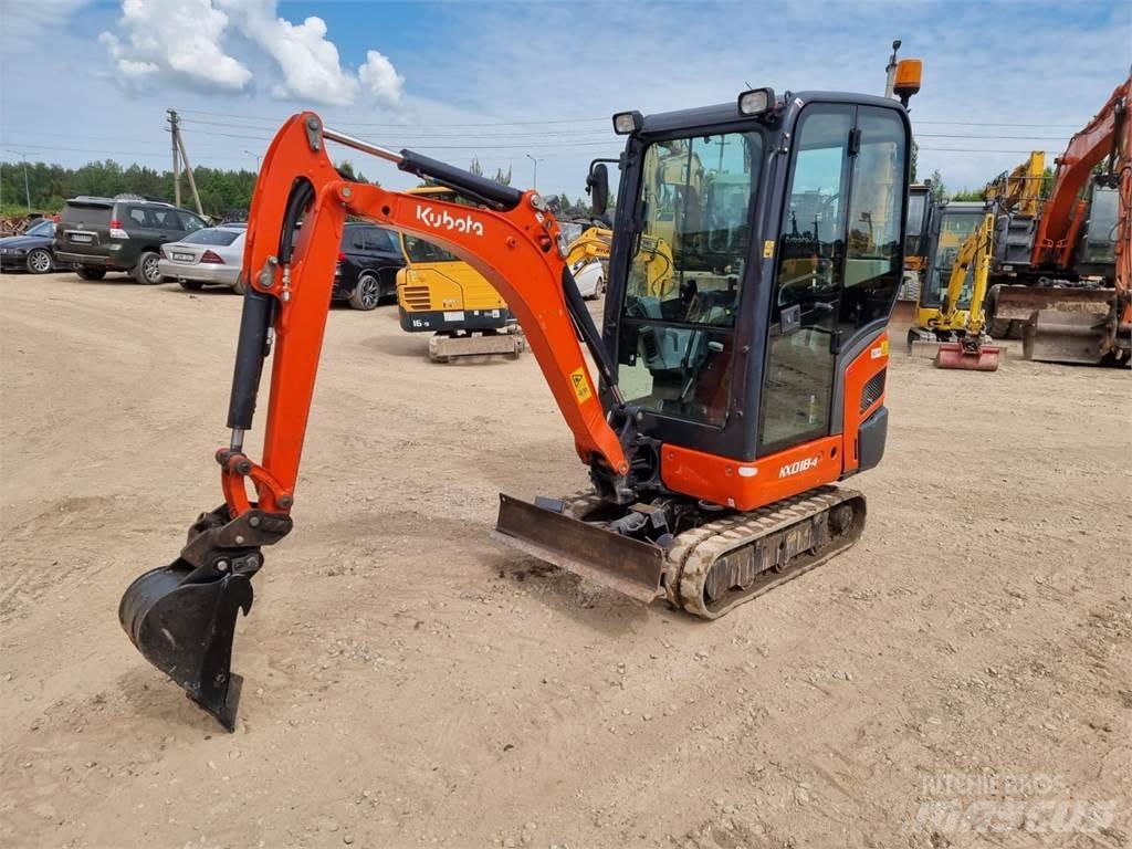 Kubota KX 018-4 Mini Escavadoras <7t