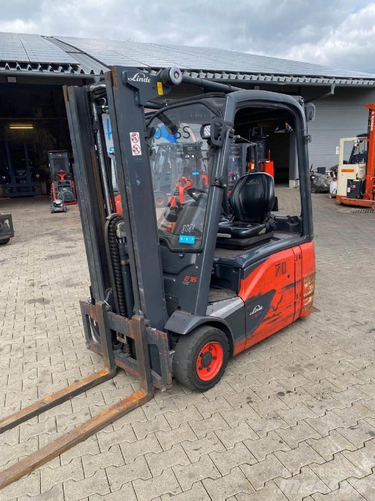 Linde E 16-02 Empilhadores eléctricos