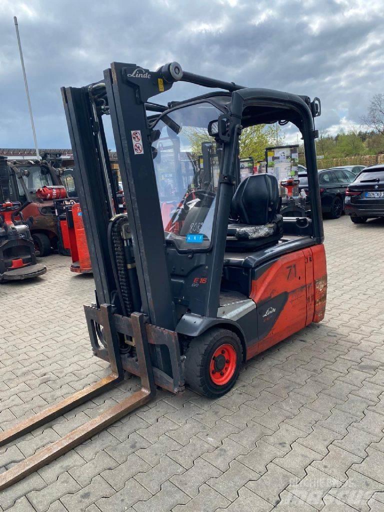 Linde E 16-02 Empilhadores eléctricos
