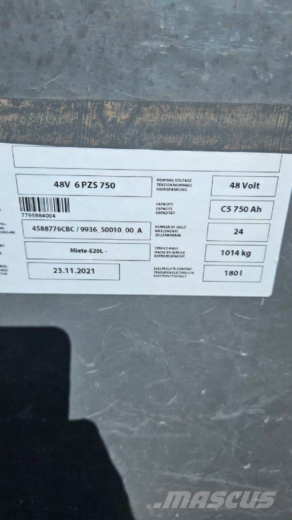 Linde E 18 L-02 Empilhadores eléctricos