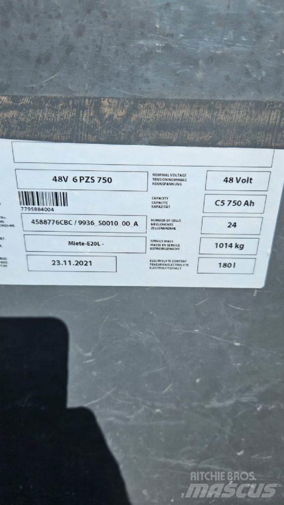 Linde E 18 L/386 Empilhadores eléctricos