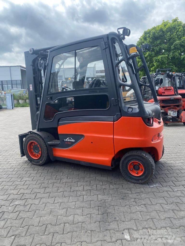 Linde E 50 HL-01 Empilhadores eléctricos