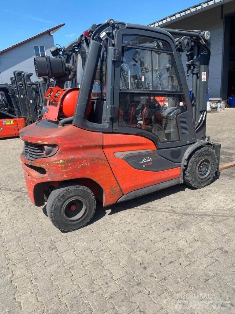 Linde H 35 T-01 Empilhadores a gás