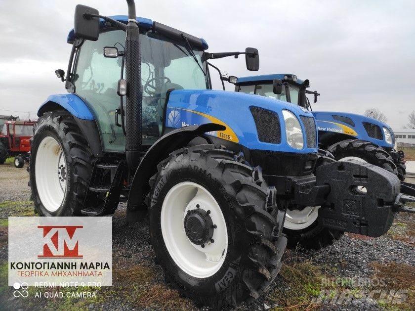 New Holland TS115A Tratores Agrícolas usados
