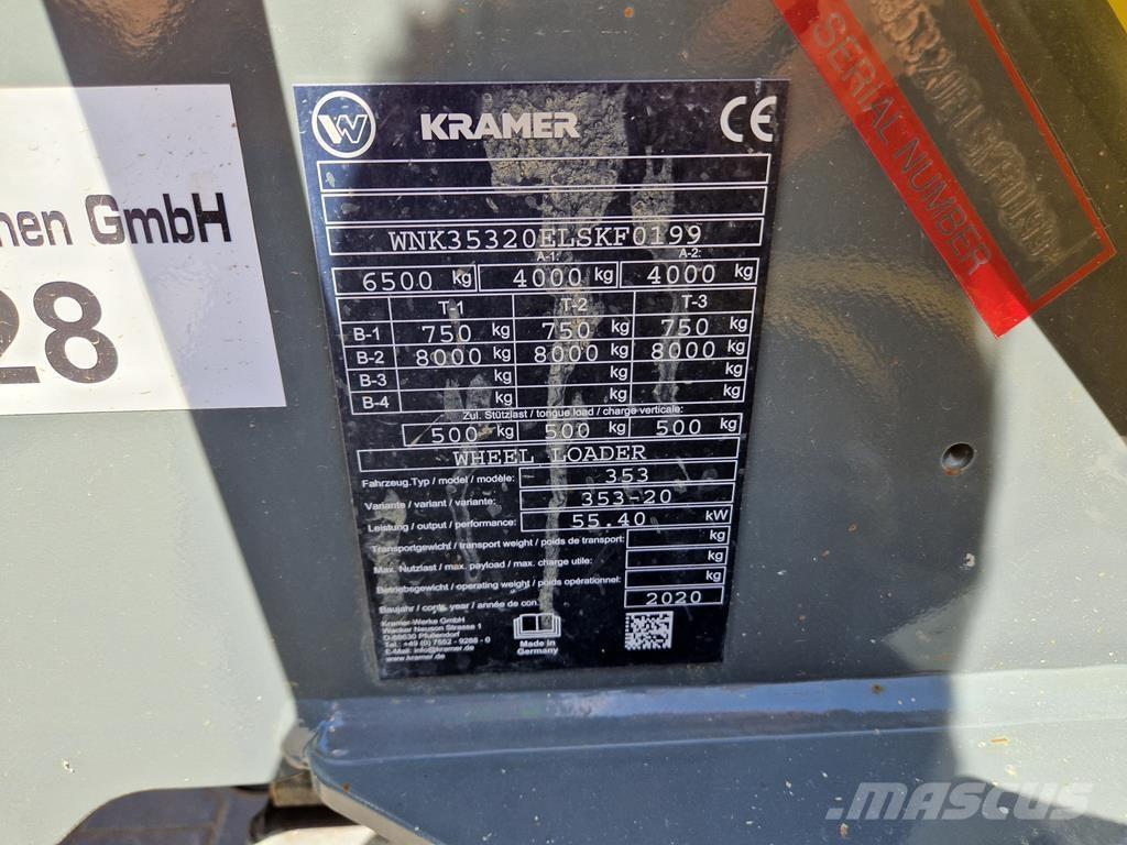 Kramer 5075 Pás carregadoras de rodas